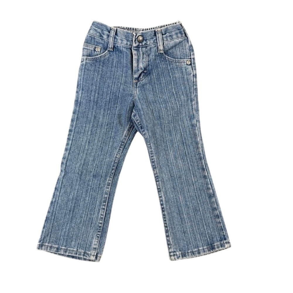 Vintage Riders by Lee Kids Jeans Light Wash Elastic Waist Made in USA 8858-008
